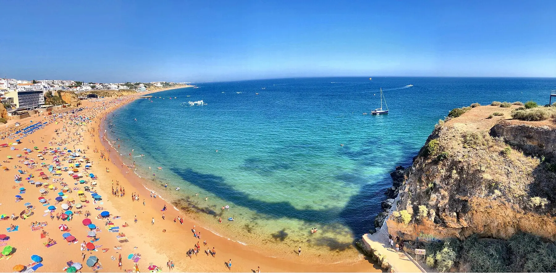 Praias do Peneco e dos Pescadores, em Albufeira