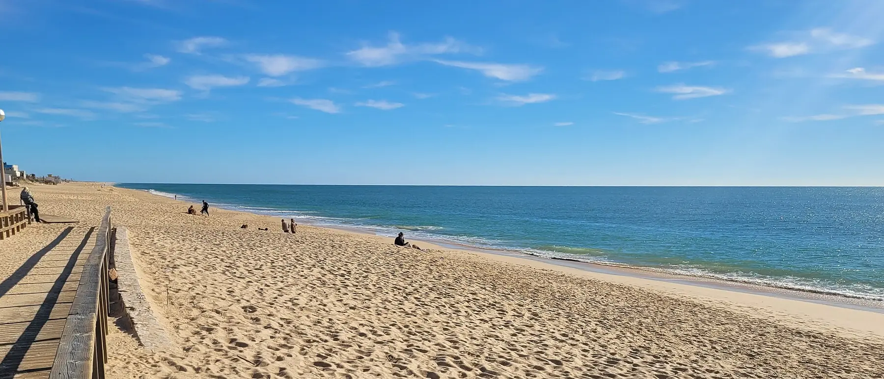 Praia de Armação de Pêra, no concelho de Silves